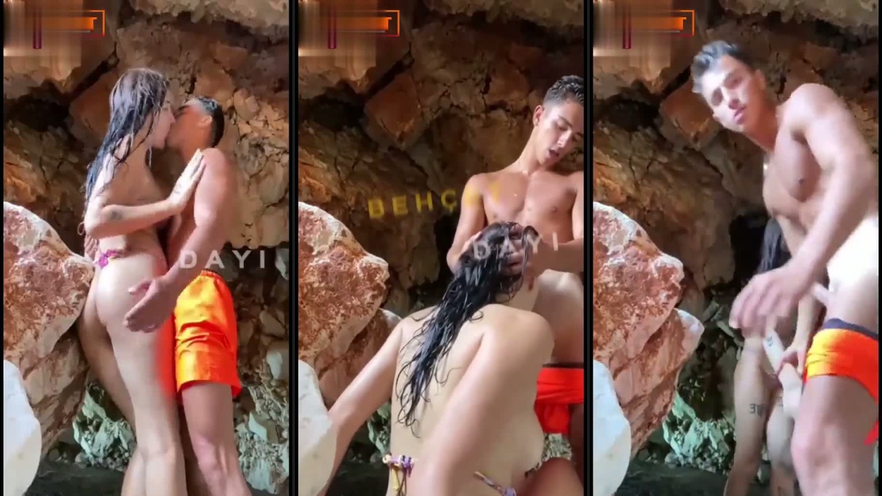 Hira Balcı Kayalıklarda Porno Çekiyor